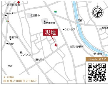 吉田町住吉／6期　新築戸建の地図