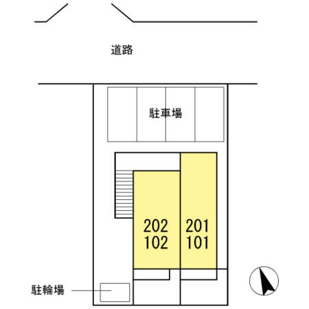 ラフィネ・フーカ　　刈谷市の賃貸ならクラスホーム刈谷店の駐車場