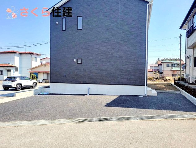 クレイドルガーデン日光市豊田　第3　1号棟の駐車場|駐車場は並列で2台駐車が可能です◎