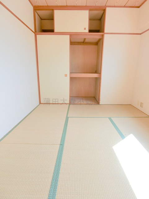 南雪谷サンハイツの内装|和室6帖