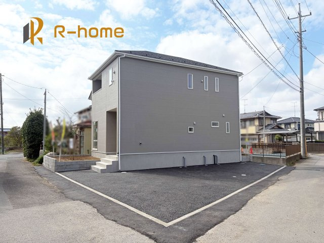 龍ケ崎市川余郷第1　新築戸建て　1号棟の外観|ご予約を頂ければ、『平日』はもちろん『早朝』や『夜間』もご見学可能です♪お気軽にお申し付けください♪