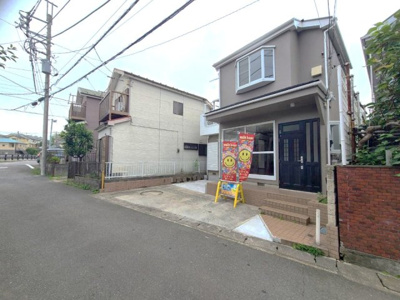 【前面道路含む現地写真】 | 大和市福田  中古戸建   全1棟