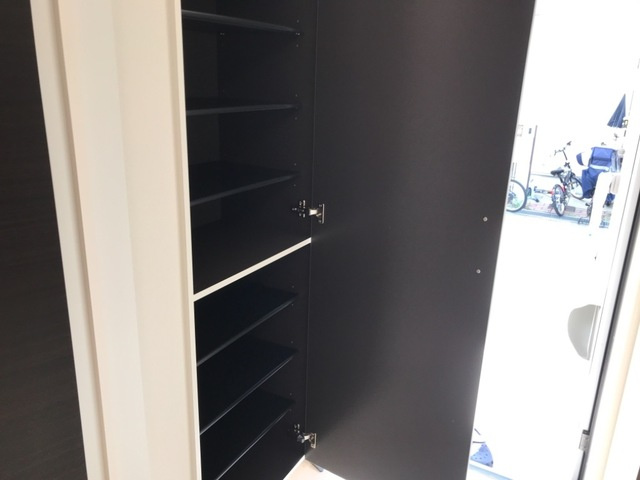 飾磨区中島　新築アパートの収納