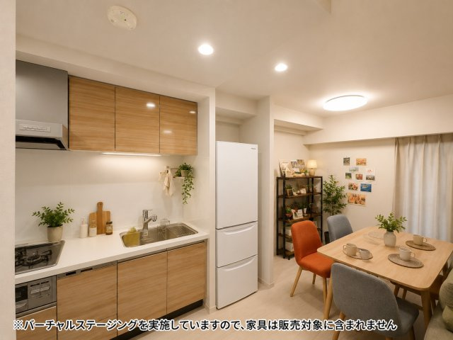 プレサンスロジェ金山駅前の居間・リビング|LDK