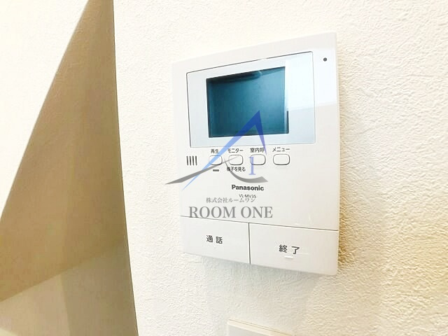 フロイス蒲田のセキュリティ|モニター付きインターホンです。