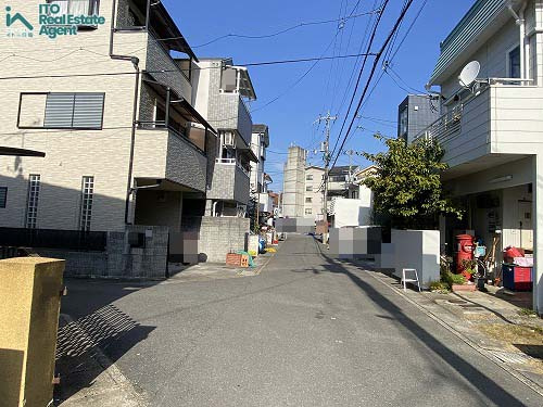 松ヶ崎小竹薮町　土地の周辺