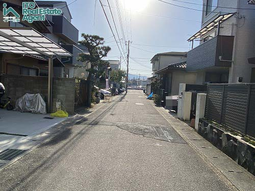 松ヶ崎小竹薮町　土地の周辺