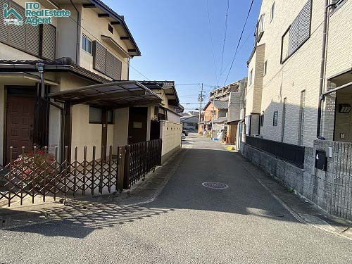 松ヶ崎小竹薮町　土地の周辺