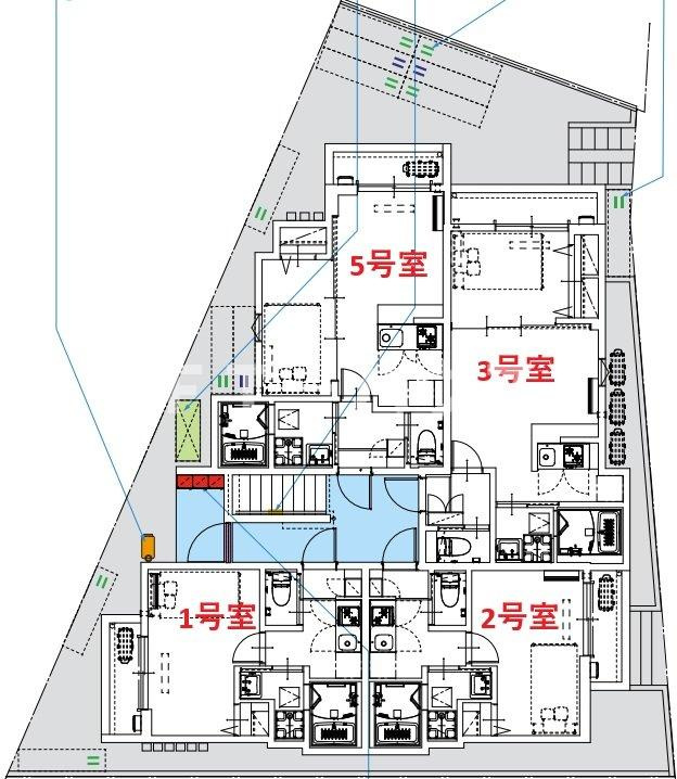 robot home 新検見川Ⅴの地図
