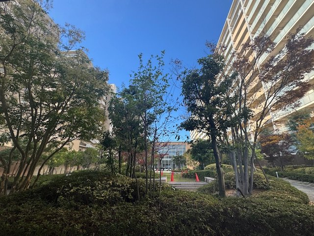 グリーンゲートレジデンス　イーストウイングの庭