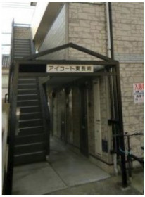 アイコート東長崎のエントランス