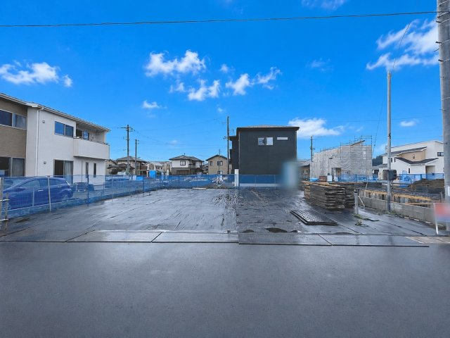 新築戸建・新築建売　西郷村小田倉字前原　小田倉小・西郷第二中の前面道路含む現地写真