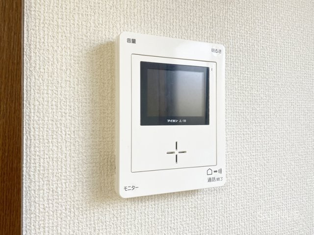 キャッスルハイツのセキュリティ|安心のモニター付きインターホン！