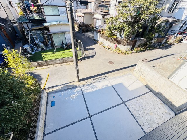 柏市増尾８丁目新築戸建の展望|バルコニーより道路側眺望