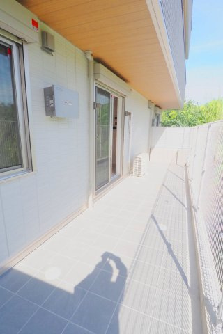 クレールRFのバルコニー