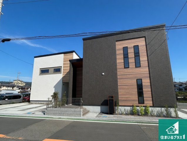 泉南郡熊取町大宮　新築一戸建ての外観|お客様に長く安心して住んでいだだける事にこだわった家づくり！住んでからのアフターサービスにもしっかりと取り組んでいます！