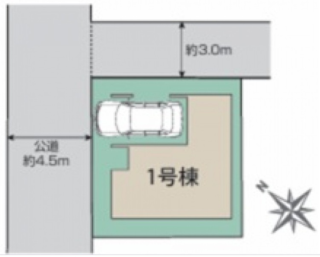 【区画図】 | 浜甲子園1丁目　新築戸建