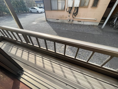 【バルコニー】 | 平川ハイツA棟