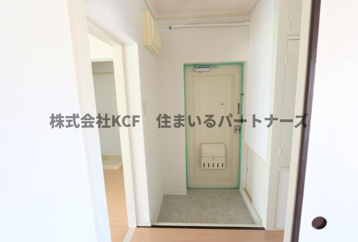 ビレッジハウス荒木一号棟の玄関|ゆったりとした玄関です