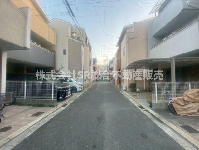 西鴻池町1丁目　中古戸建の前面道路含む現地写真|満足度に自信あり！お客様の口コミ高評価更新中です！