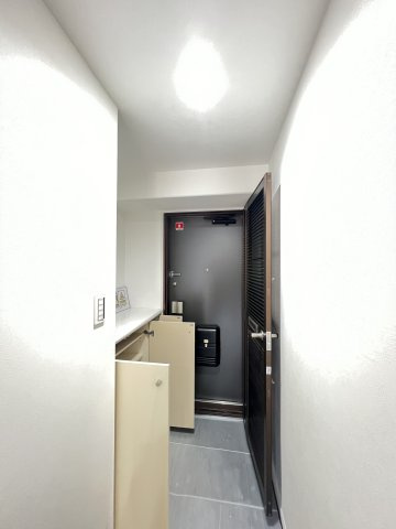 カルム八木グリーンブレスの玄関|きれいな玄関です　シューズボックス付き