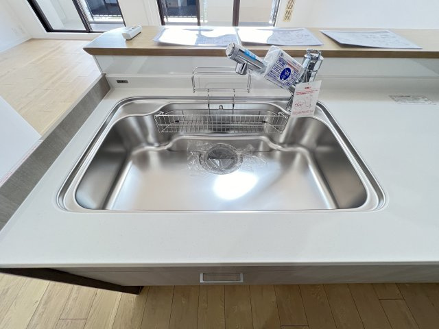 カルム八木グリーンブレスのキッチン|ステンレスシンク