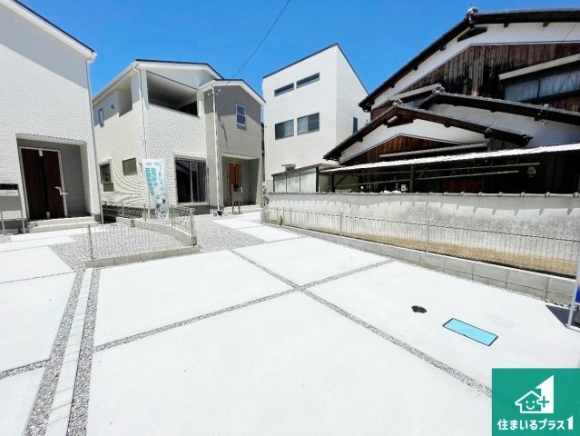 ★29(土)30(日)現地見学可能！★甲賀市水口町八坂　全3邸の駐車場|駐車スペース！散水栓があるので、こまめに愛車を洗えます！