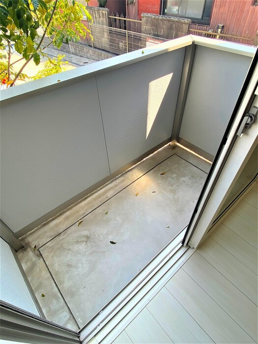 花桃のバルコニー