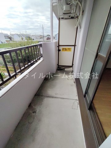 ベルデパルクのバルコニー