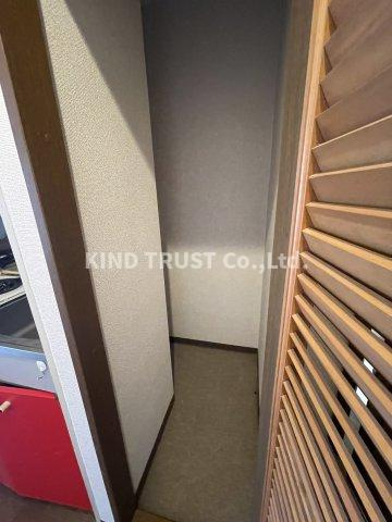 タカノハイム天神橋のバルコニー|外からの目が気にならないバルコニーで洗濯物が干せます