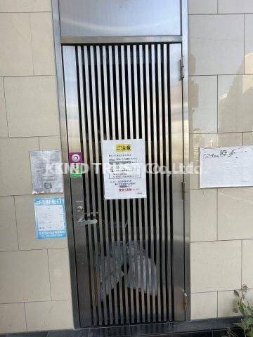 タカノハイム天神橋のエントランス|ゆとりのあるエントランスです