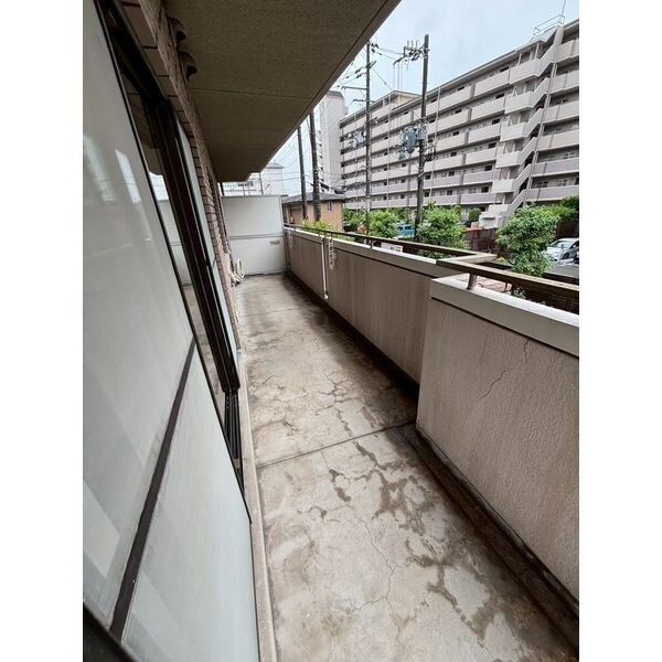 アーデンコート住吉川のバルコニー