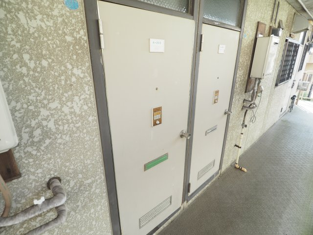 シティハイム中田Aの玄関