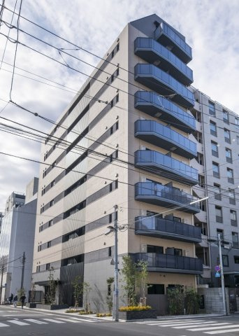 RYOGOKU STATION RESIDENCEの外観|外観は落ち着いています