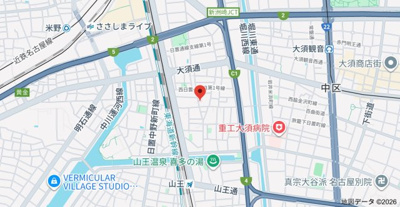 【地図】 | CREST TAPP名古屋山王