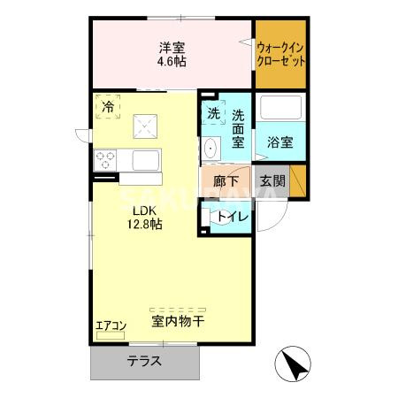 ヘリオスの間取り