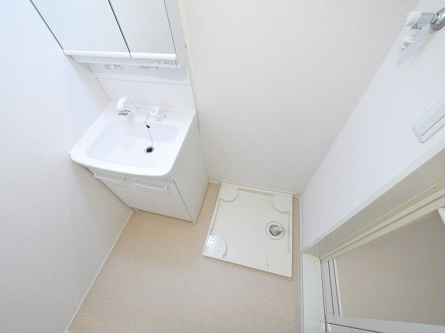 Ｋ－３．四条大路の洗面所|忙しい朝には欠かせない洗面所です