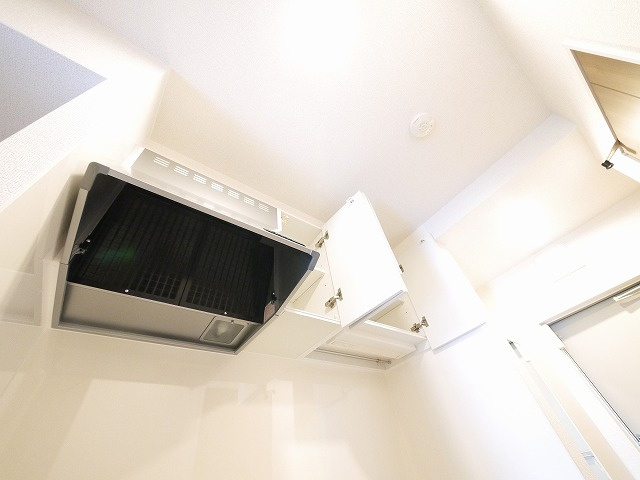 Ｋ－３．四条大路のキッチン|換気扇もあるキッチンになります