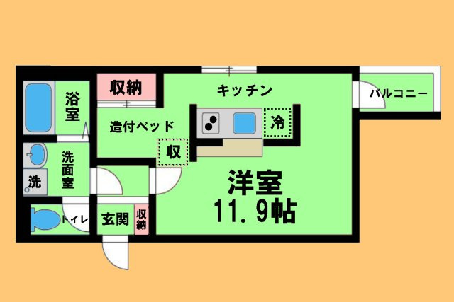 RadIAnce丸の内の間取り
