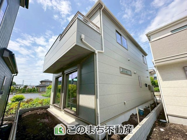 ハートフルタウン宇都宮市白沢町2061番の外観|"建物完成につきご内覧可能です！
飽きのこないシンプルな外観と
閑静な住宅街は永住の地にピッタリです♪"
