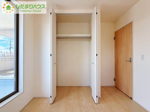 いわき市泉町滝尻第2　新築戸建　2号棟の収納|洋室B収納