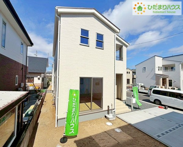 いわき市泉町滝尻第2　新築戸建　2号棟の外観|制震装置設置住宅(^^)繰り返す地震に効果を発揮します。