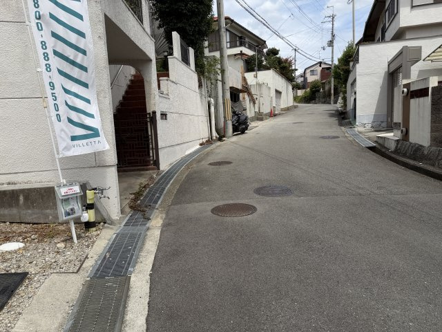 【ヴィレッタの杜】苦楽園六番町Ａの前面道路含む現地写真|前面道路含む現地写真です