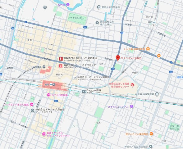 サクラメント北条口　3階の地図