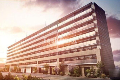 【外観パース】 | プレサンス京橋GREEN YARDアルミラ