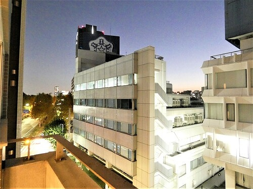 ベルファース市ヶ谷のその他|バルコニーからの眺望　※2022年11月撮影