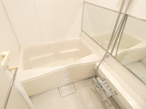 ベルファース市ヶ谷の浴室|浴室　※2022年11月撮影