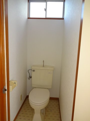 【トイレ】 | 藤美ハイツ | 入居までに温水洗浄便座設置