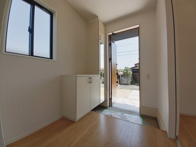 日立市相賀町　1期の玄関|玄関です。玄関は住まいの（顔）です～♪新しい生活を新しい家で♪