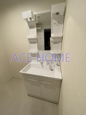 【洗面所】 | レクラン岸里東